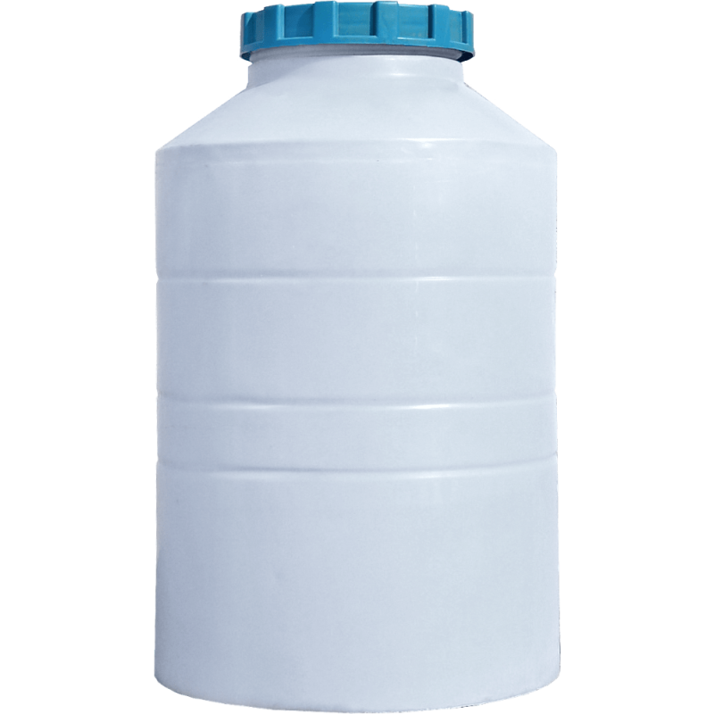 Бочка 300 л вертикальна ВО ПБ біла Пласт бак